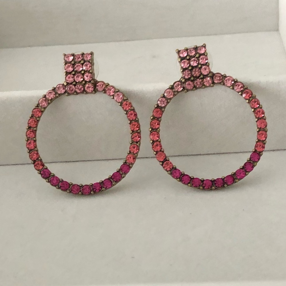ANTHRO/BaubleBar Pink Earrings - Picture 3 of 5